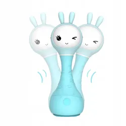 Alilo Króliczek smarty bunny grzechotka niebieski