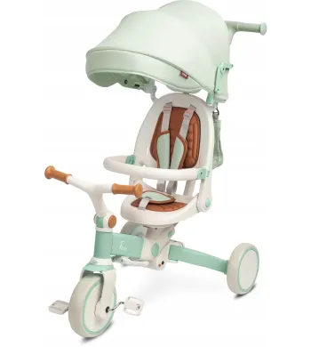 Toyz by Caretero Faro 3w1 rowerek trójkołowy spacerowy biegowy Green