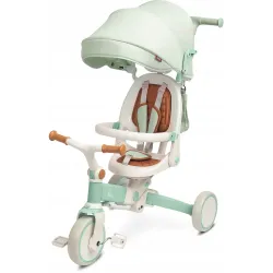 Toyz by Caretero Faro 3w1 rowerek trójkołowy spacerowy biegowy Green