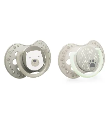 LOVI  smoczek dynamiczny 3-6 m BUDDY BEAR 22/864 2szt