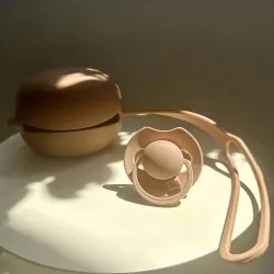 Canpol Lovi Prime dynamiczny smoczek18+  34/411  Granola/Orange