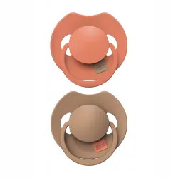 Canpol Lovi Prime dynamiczny smoczek18+  34/411  Granola/Orange