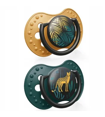 Lovi Smoczek uspokajający 3-6m 2szt 22/902 boy Jungle Vibes