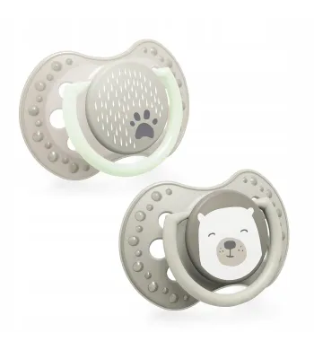 Lovi Smoczek silikonowy dynamiczny 6-18m 22/865 bud bear