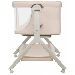 Lionelo Leonie Plus beige — dostawka, kołyska, łóżeczko Lionelo Leonie Plus beige — dostawka, kołyska, łóżeczko