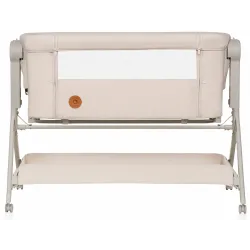 Lionelo Leonie Plus beige — dostawka, kołyska, łóżeczko Lionelo Leonie Plus beige — dostawka, kołyska, łóżeczko