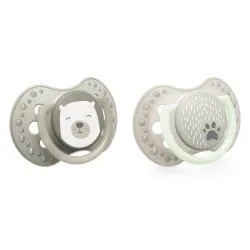 Lovi Smoczek silikonowy dynamiczny 6-18m 22/865 bud bear