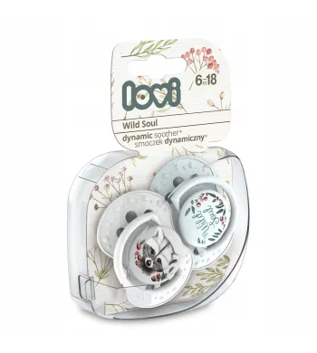 Lovi Smoczek silikonowy dynamiczny 6-18m 22/884 boy wild soul
