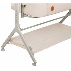 Lionelo Leonie Plus beige — dostawka, kołyska, łóżeczko Lionelo Leonie Plus beige — dostawka, kołyska, łóżeczko