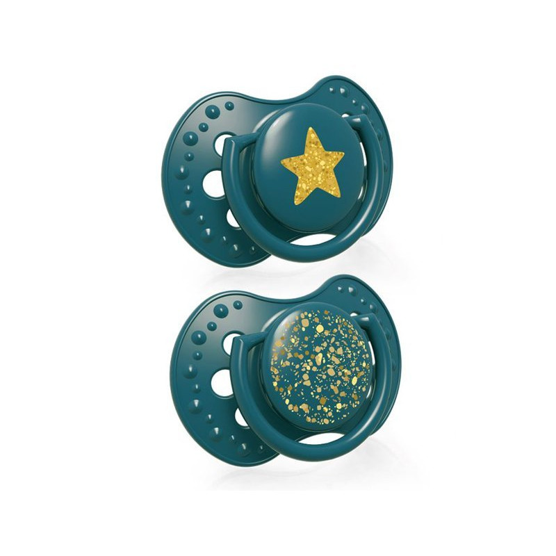 Lovi Smoczek silikonowy dynamiczny 6-18m 22/894 stardust gr