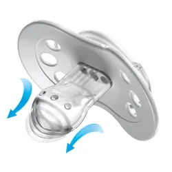 Lovi Smoczek silikonowy dynamiczny 6-18m 22/894 stardust bl