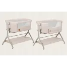 Lionelo Leonie Plus beige — dostawka, kołyska, łóżeczko