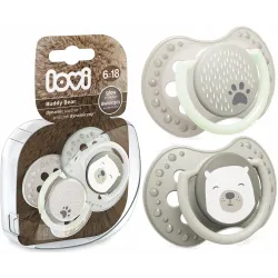 Lovi Smoczek silikonowy dynamiczny 6-18m 22/865 bud bear
