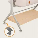 Lionelo Leonie Plus beige — dostawka, kołyska, łóżeczko