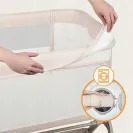 Lionelo Leonie Plus beige — dostawka, kołyska, łóżeczko