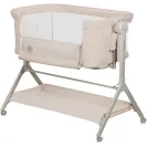 Lionelo Leonie Plus beige — dostawka, kołyska, łóżeczko