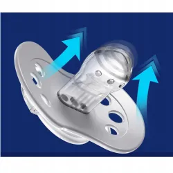 Lovi Smoczek silikonowy dynamiczny 6-18m 22/907 Harmony