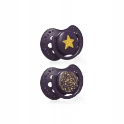 Lovi Smoczek silikonowy dynamiczny 6-18m 22/894 stardust bl