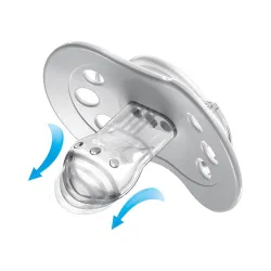 Lovi Smoczek silikonowy dynamiczny 6-18m 22/894 stardust gr