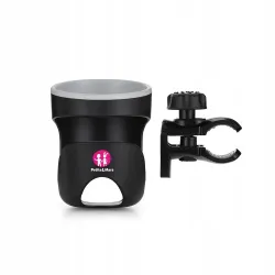 Elegancki uchwyt na kubek Petite&Mars w kolorze czarnym