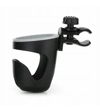 Elegancki uchwyt na kubek Petite&Mars w kolorze czarnym