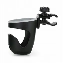 Elegancki uchwyt na kubek Petite&Mars w kolorze czarnym