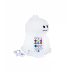 Lampka NOCNA SILIKONOWA ŚWIETLACZEK dla dzieci MesMed DINUŚ