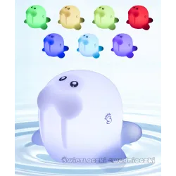 Lampka nocna PŁYWAJĄCA ŚWIETLACZEK Mesmed MORSIO MM-051