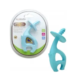 Gryzak ortodontyczny Mombella silikon niebieski