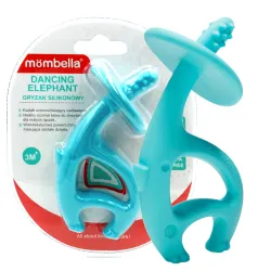 Gryzak ortodontyczny Mombella silikon niebieski