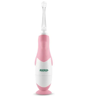 Elektroniczna szczoteczka dziecięca soniczna higiena różowa NENO DENTI