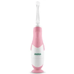 Elektroniczna szczoteczka dziecięca soniczna higiena różowa NENO DENTI