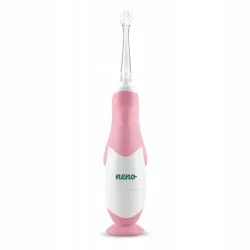 Elektroniczna szczoteczka dziecięca soniczna higiena różowa NENO DENTI