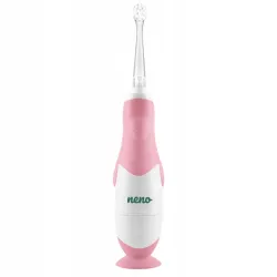 Elektroniczna szczoteczka dziecięca soniczna higiena różowa NENO DENTI