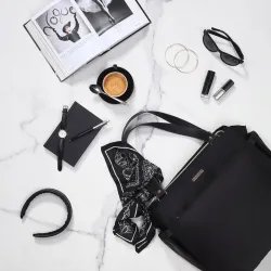 Torba Do Wózka CYBEX VENICCI MUUVO CZARNO-ZŁOTA 1516