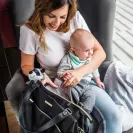 Torba Do Wózka CYBEX VENICCI MUUVO CZARNO-ZŁOTA 1516