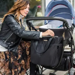 Torba Do Wózka CYBEX VENICCI MUUVO CZARNO-ZŁOTA 1516