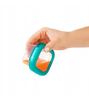OXO  pojemniki do zamrażania żywności 4 x 120 ml Teal