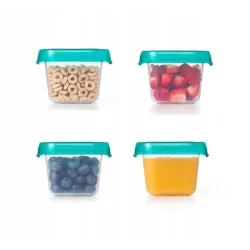 OXO pojemniki do zamrażania żywności 4 x 190 ml Teal OXO pojemniki do zamrażania żywności 4 x 190 ml Teal