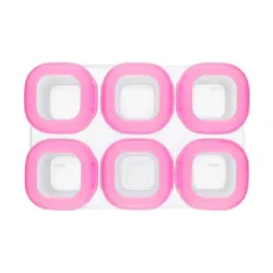OXO Tot Pojemniki do Zamrażania Żywności Pink 6 szt OXO Tot Pojemniki do Zamrażania Żywności Pink 6 szt
