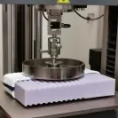 Materac RUCKEN Uno do dostawki kołyski średnio - twardy 90 x 40 x 6 cm