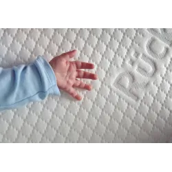 Materac RUCKEN Uno do dostawki kołyski średnio - twardy 90 x 40 x 6 cm