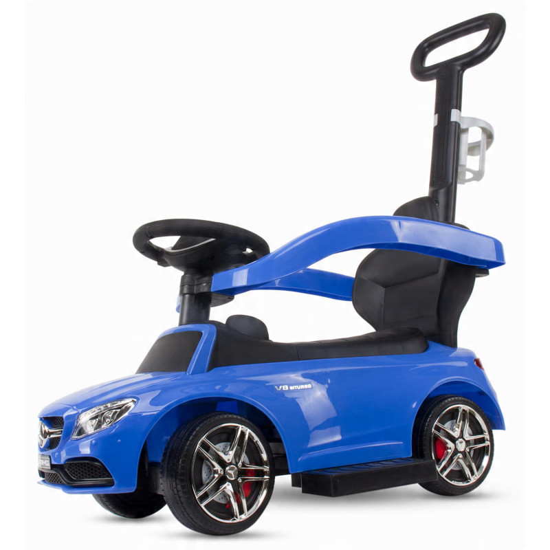 Jeździk dla dziecka pchacz Mercedes AMG C36 COUPE niebieski