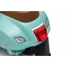 Jeździk dla dziecka Skuter Vespa na akumulator z oparciem Miętowy