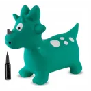 SUN BABY gumowy skoczek  + pompka Dino zielony