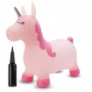 SUN BABY gumowy skoczek  + pompka Kelly różowy J06.021.0.1