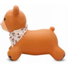 SUN BABY gumowy skoczek  + pompka TEDDY brązowy