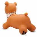 SUN BABY gumowy skoczek  + pompka TEDDY brązowy