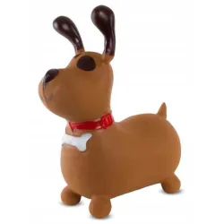 SUN BABY gumowy skoczek  + pompka piesek Reksio