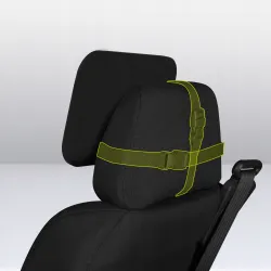 Lustro do obserwacji dziecka 360° - Bezpieczne i wygodne, czarne